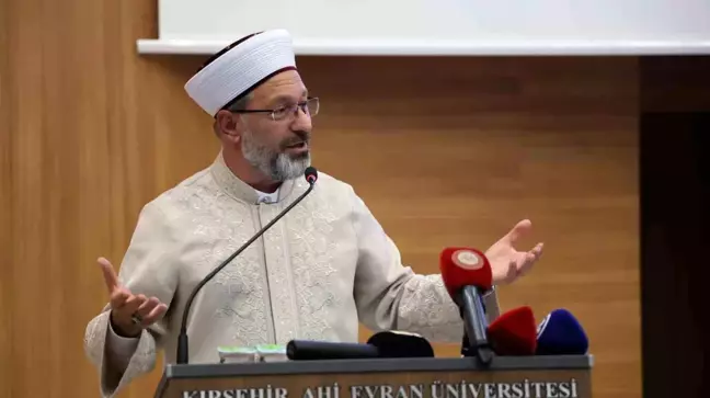 Diyanet İşleri Başkanı Ali Erbaş: 'Cezalar Caydırıcı Olmalı, Ölümse Ölüm, İdamsa İdam'