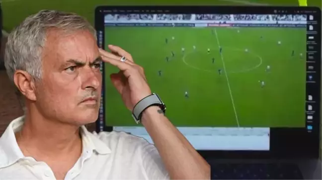 Herkes bunu konuşuyor Jose Mourinho'dan maç oynanırken eşi benzeri görülmemiş tepki