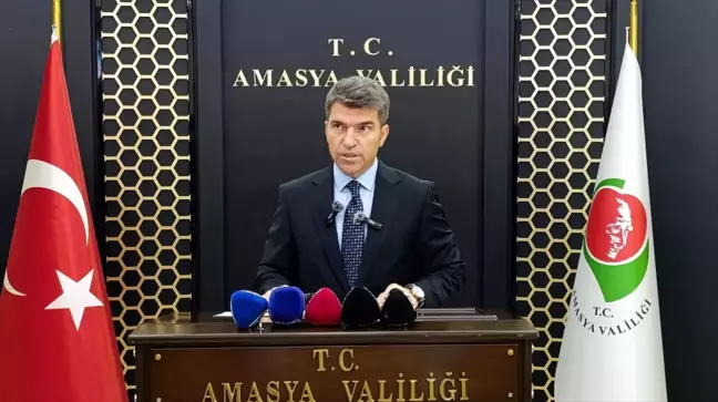 Amasya Valisi Önder Bakan'dan Afet Risk Azaltma Çalışmaları Hakkında Açıklama