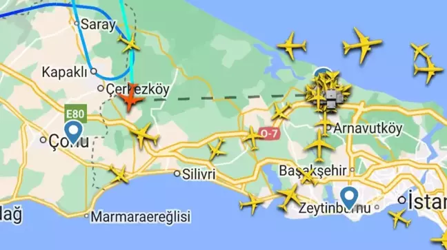 İstanbul'da Cümülonimbus paniği: Pilotlar havada turladı iniş yapamadı