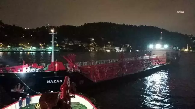 İstanbul Boğazı'nda Dümen Arızası Nedeniyle Geçici Olarak Transit İkame İlan Edildi