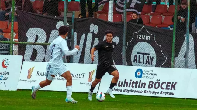 Altay, Kepezspor'a 3-2 Yenildi