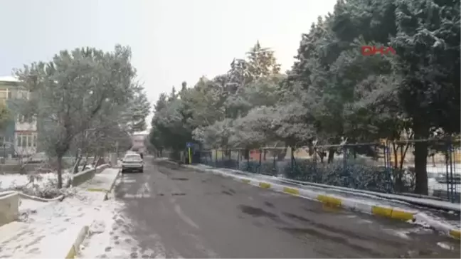 Balıkesir Güne Karla Uyandı