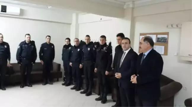 Rektör Şimşek, Emniyet Müdürlüğü'ne Taziye Ziyaretinde Bulundu