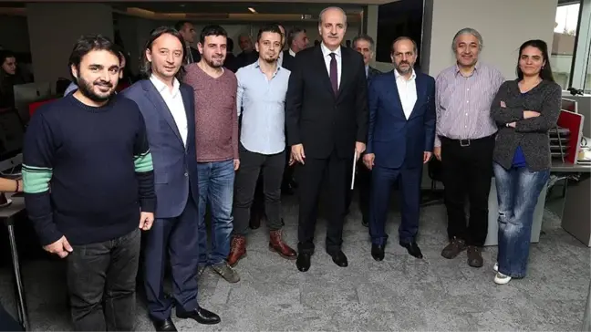 Kurtulmuş, Albayrak Medya Grubu'nu Ziyaret Etti