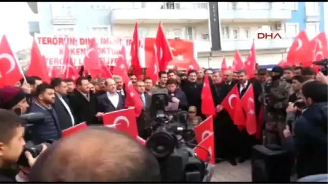Mardin Derik'te Teröre Tepki Eylemi