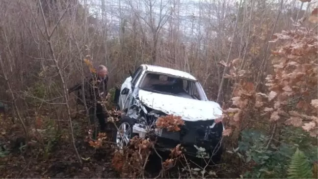 Kastamonu'da Uçuruma Yuvarlanmış Lüks Cip Bulundu