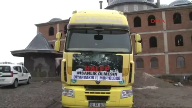 Diyarbakır'dan Halep'e 6 Tır Yardım