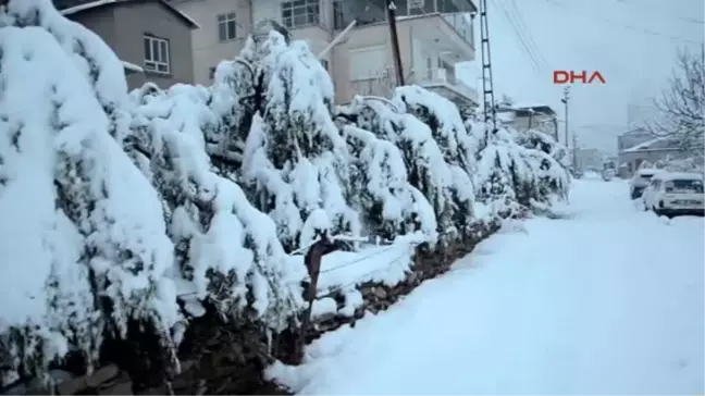 Mersin'in 2 Ilçesinde Okullara Kar Tatili