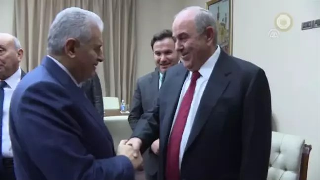 Başbakan Yıldırım, Irak Cumhurbaşkanı Yardımcısı Allavi Ile Bir Araya Geldi - Bağdat