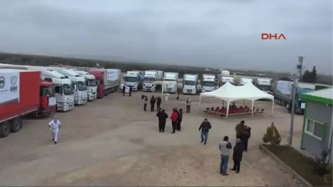 Kilis Musul'a 22 Tır Yardım Gönderildi