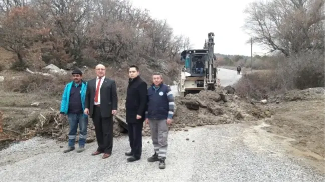Kırkağaç'ta Menfezler Yenileniyor