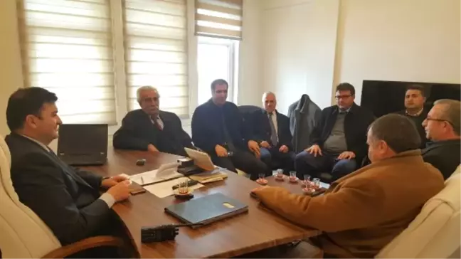 Stk Temsilcilerinden Müdür Ayhan'a Ziyaret
