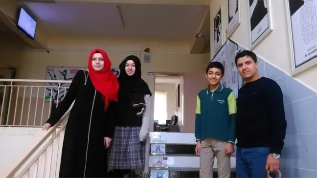 Seydi Resul İmam Hatip Ortaokulunda 'Konuşan Merdivenler'