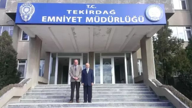 İl Müftüsü İpek'ten Emniyet Müdürü Aydın'a Ziyaret