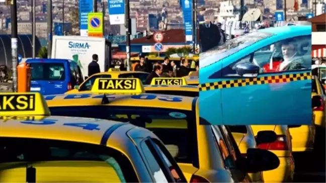 İstanbul'da Turkuaz Taksi Dönemi, Rengi de Fiyatı da Farklı Olacak!