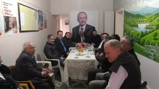 AK Parti'den CHP İlçe Başkanlığına Ziyaret