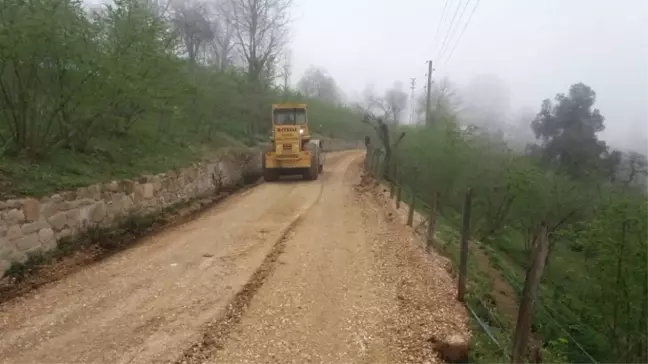 Fatsa'da Kırsalda Yol Çalışmaları