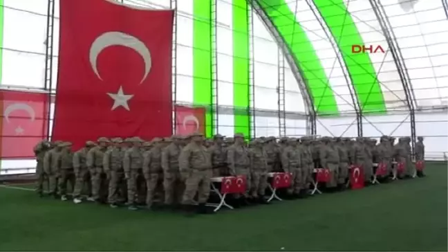 Derecik'te 174 Korucu Türkçe ve Kürtçe Yeminle Göreve Başladı