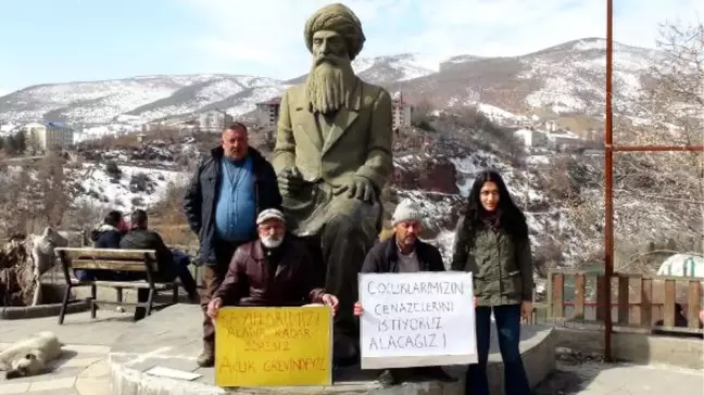 Tunceli'de Oğlunun Cenazesi İçin Eylem Yapan Babaya İdari Para Cezası