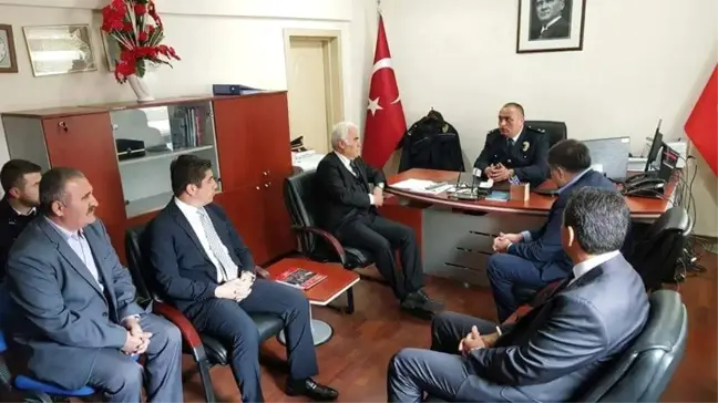 Milletvekili Ceylan'dan Nallıhan İlçe Emniyet Müdürlüğüne Ziyaret