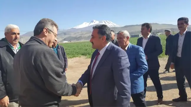 Develi'de Pancar Ekim Töreni