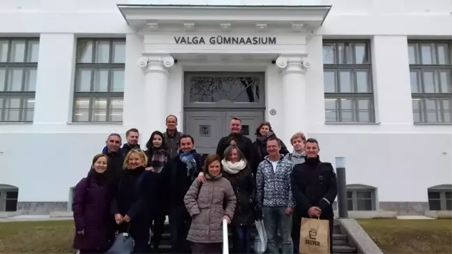 Abidin Pak-Pakmaya Anadolu Lisesi Öğretmenleri Estonya'da