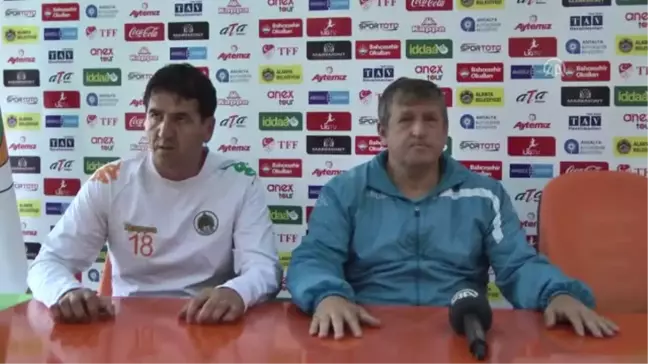 Atiker Konyaspor - Aytemiz Alanyaspor Maçının Ardından