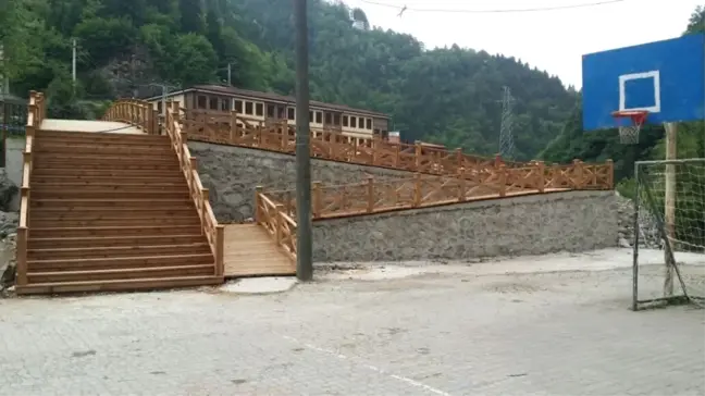 Öğrencilerin Köprüsü Hizmete Girdi