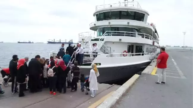Engellliler ve Aileleri Boğaz'da Tekne Turunda...