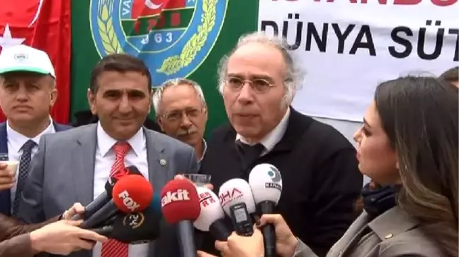 Bakırköy'de Tankerle Süt Dağıtımı