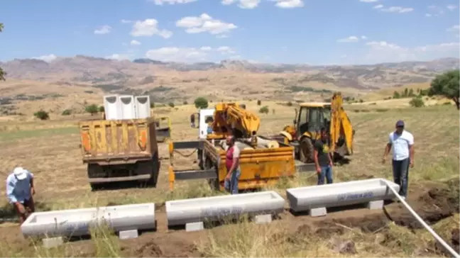 Doğankent'te Mera ve Yaylaklarına Sulak Yerleştirildi