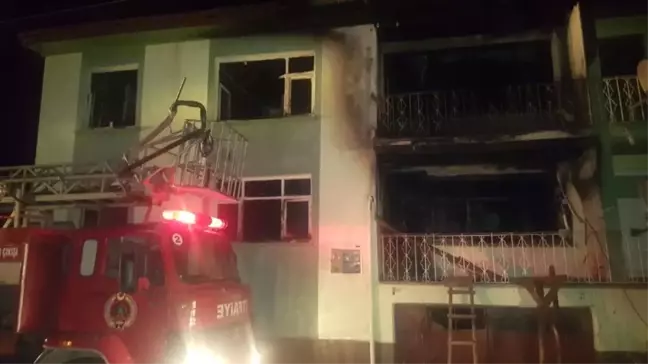 Isparta'da Korkutan Yangın