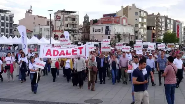 Çanakkale'de CHP'den 'Adalet' Yürüyüşü