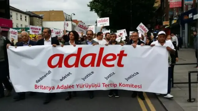 Londralı Türkler 'Adalet Yürüyüşü'nde (2)
