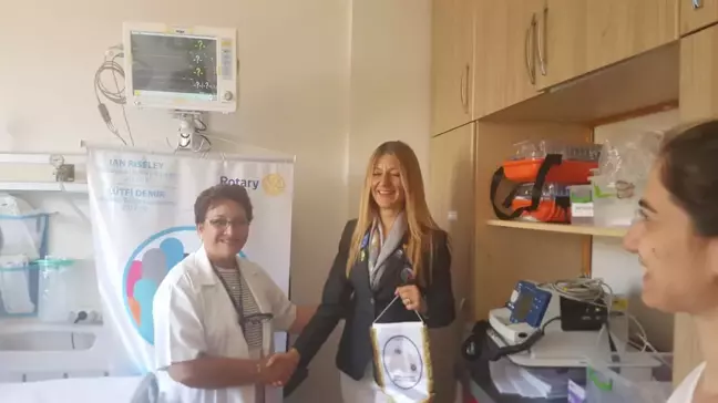 Çakabey Rotary'den Sağlığa Büyük Destek