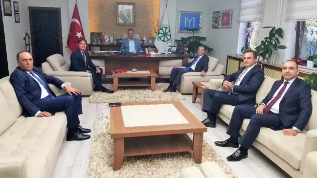Akbank Genel Müdürü Başkan Akay'ı Ziyaret Etti
