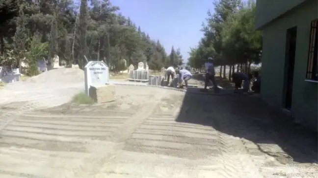 Kahramanmaraş'ta Parke Döşeme Çalışmaları