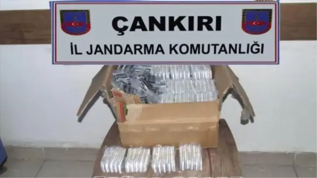 Çankırı'da Kaçakçılık Operasyonu