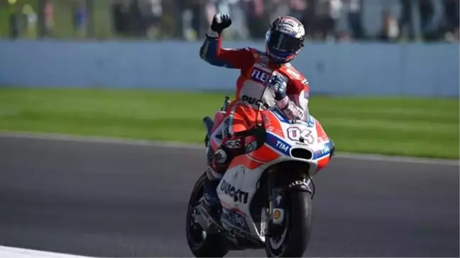 Büyük Britanya'da Zafer Dovizioso'nun