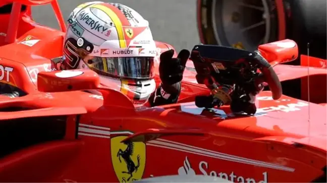 Macaristan'da Pole Pozisyonu Vettel'in