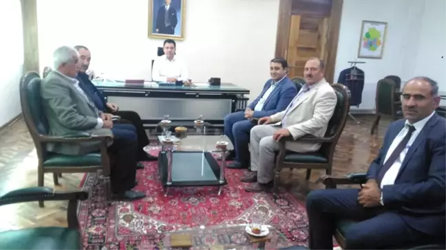 Başkan Sabırlı'dan Kaymakam Özcan'a Ziyaret