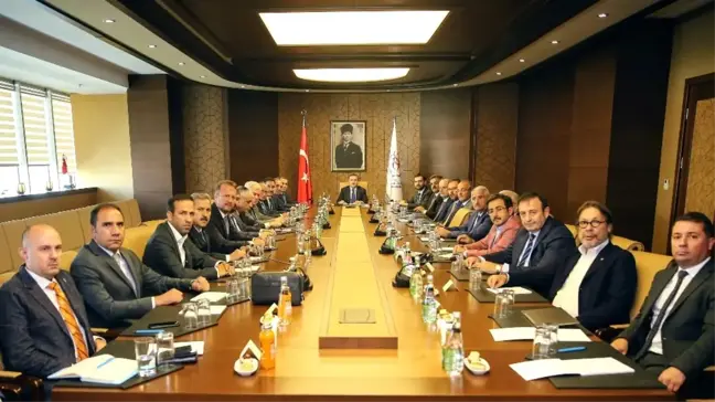 Kulüpler Birliği Vakfı'ndan Bakanlar Ağbal ve Bak'a Ziyaret
