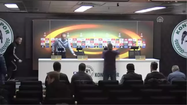 Atiker Konyaspor-Olympique Marsilya Maçına Doğru - Mehmet Özdilek ve Petar Filipovic