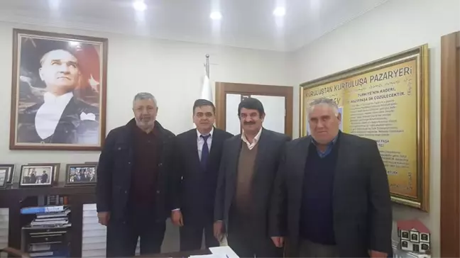 Ulaştırma Denizcilik ve Haberleşme Bakanı Ahmet Aslan'ın Kardeşinden Pazaryeri'ne Ziyaret