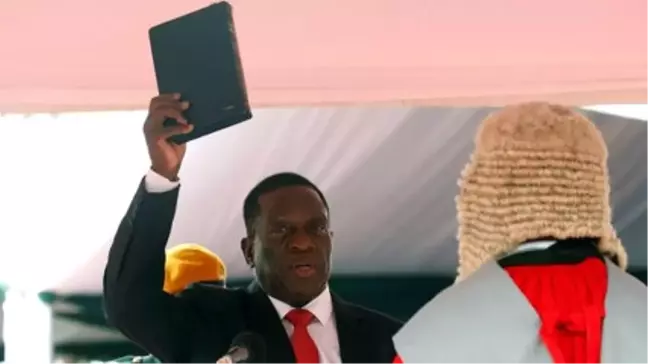 Yeni Zimbabve Devlet Başkanı Emmerson Mnangagwa Göreve Başladı
