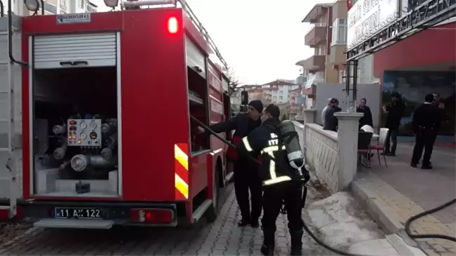 Bilecik'te Fritözden Kaynaklanan İş Yeri Yangını