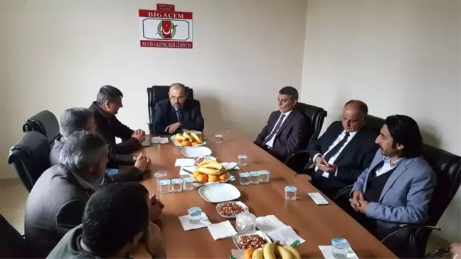 Vali Ustaoğlu'ndan Bigacem'e Ziyaret