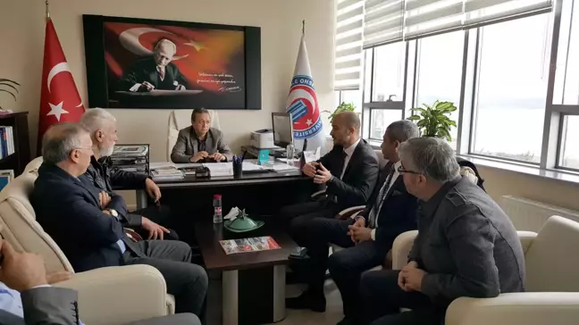 Çatod'dan Çomü Turizm Fakültesi Dekanı Ali Osman Uysal'a Ziyaret