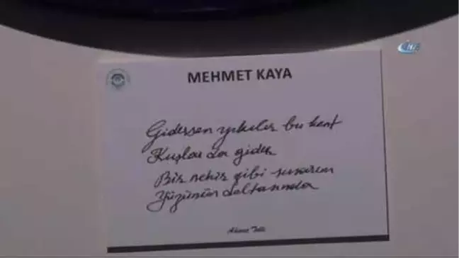 Şiir Heykel ve Resimlerle Vücut Buldu